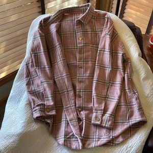 Womens Flannel shirt/jacket